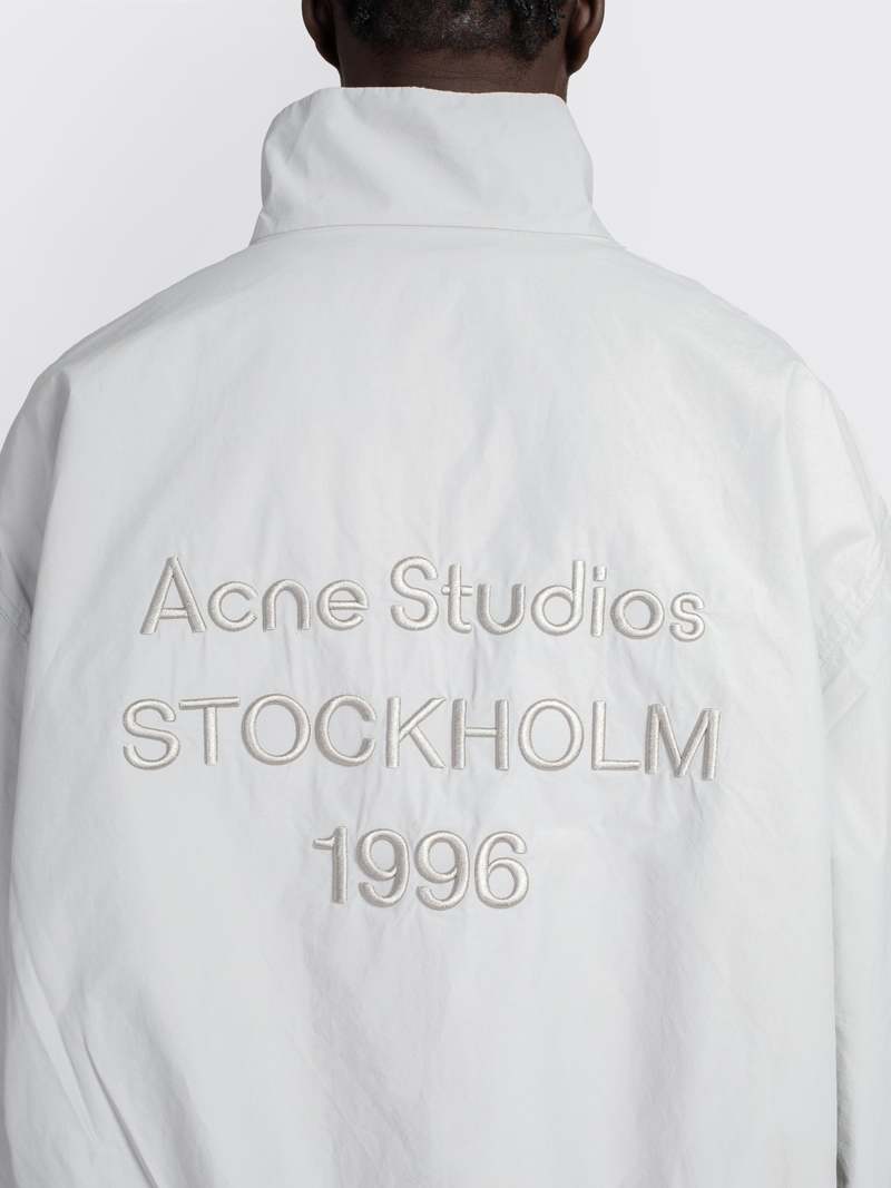 Acne Studios Logo Jacket - Gray | Garmentory