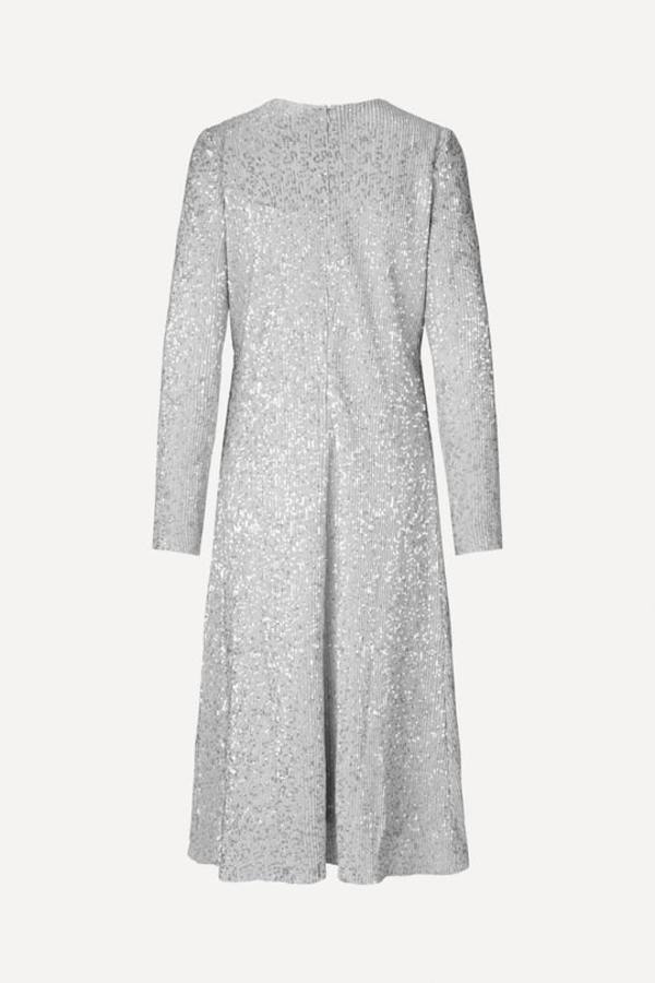 stine goya silver dress Stine Goya Celsia Dress Silver