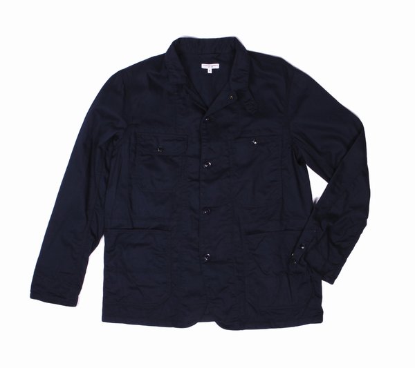 Men's Engineered Garments Logger Jacket - Dark Navy Twill | Garmentory
