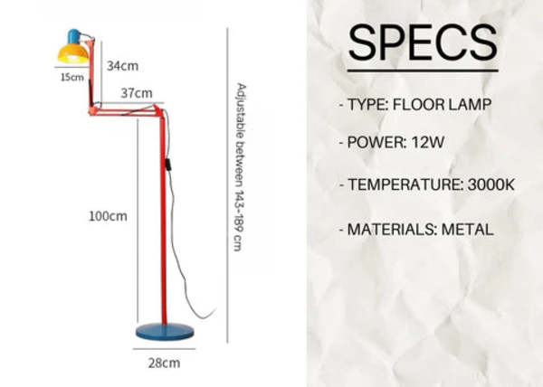 INSPECIAL HOME Memphis Floor Lamp
