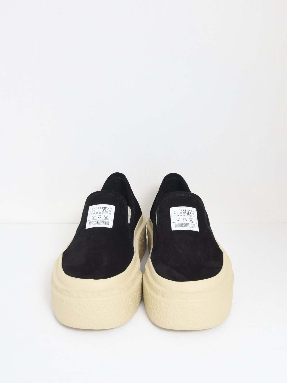 MM6 Maison Margiela Sneakers - Black | Garmentory