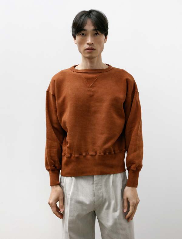 Taiga Takahashi Mens Lot 603 Sweatshirt - Brown