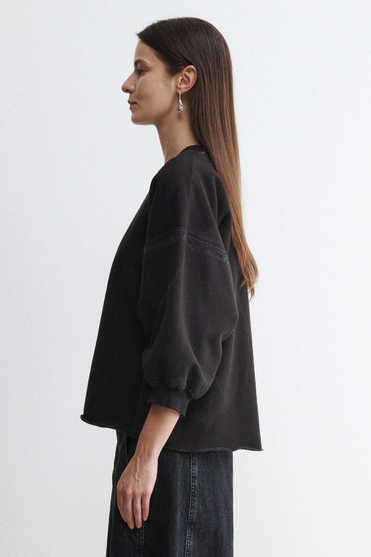 Rachel Comey Fond Sweatshirt - Charcoal - Image 2 of 3