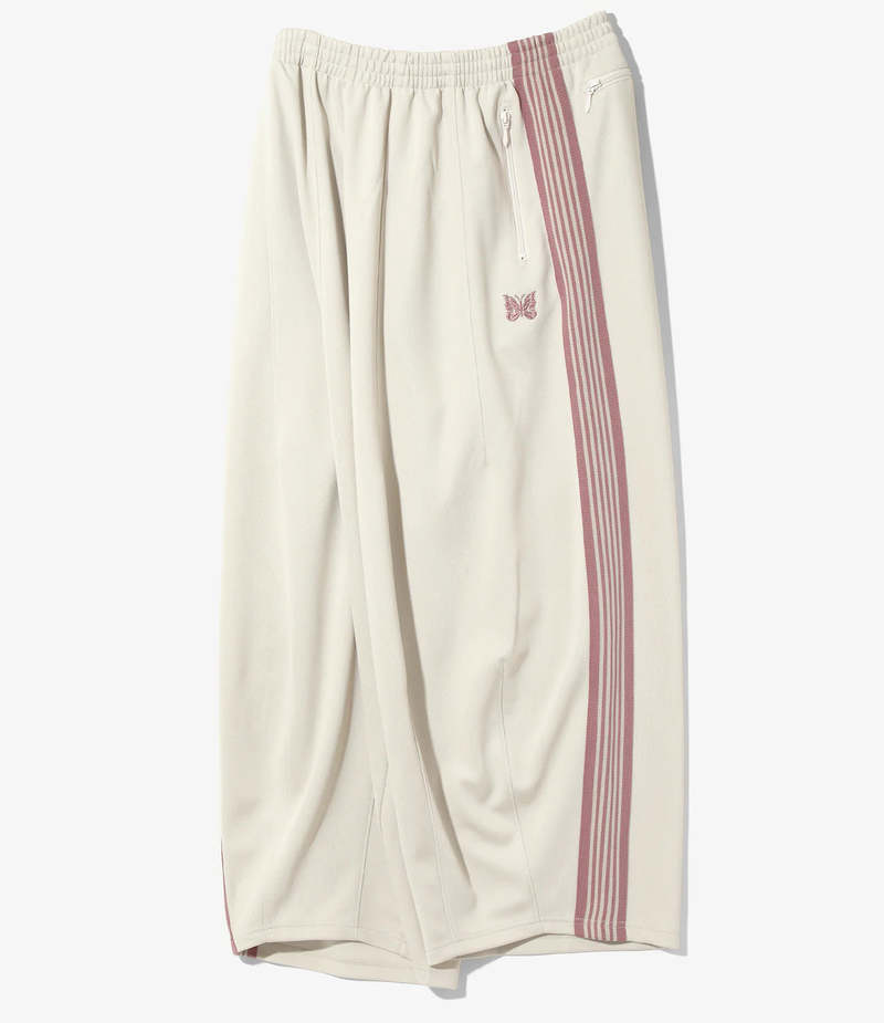 【NEEDLES】 H.D. Track Pants Poly Smooth Ivory Needles H.D. Track Pant Poly Smooth - Ivory – Kith