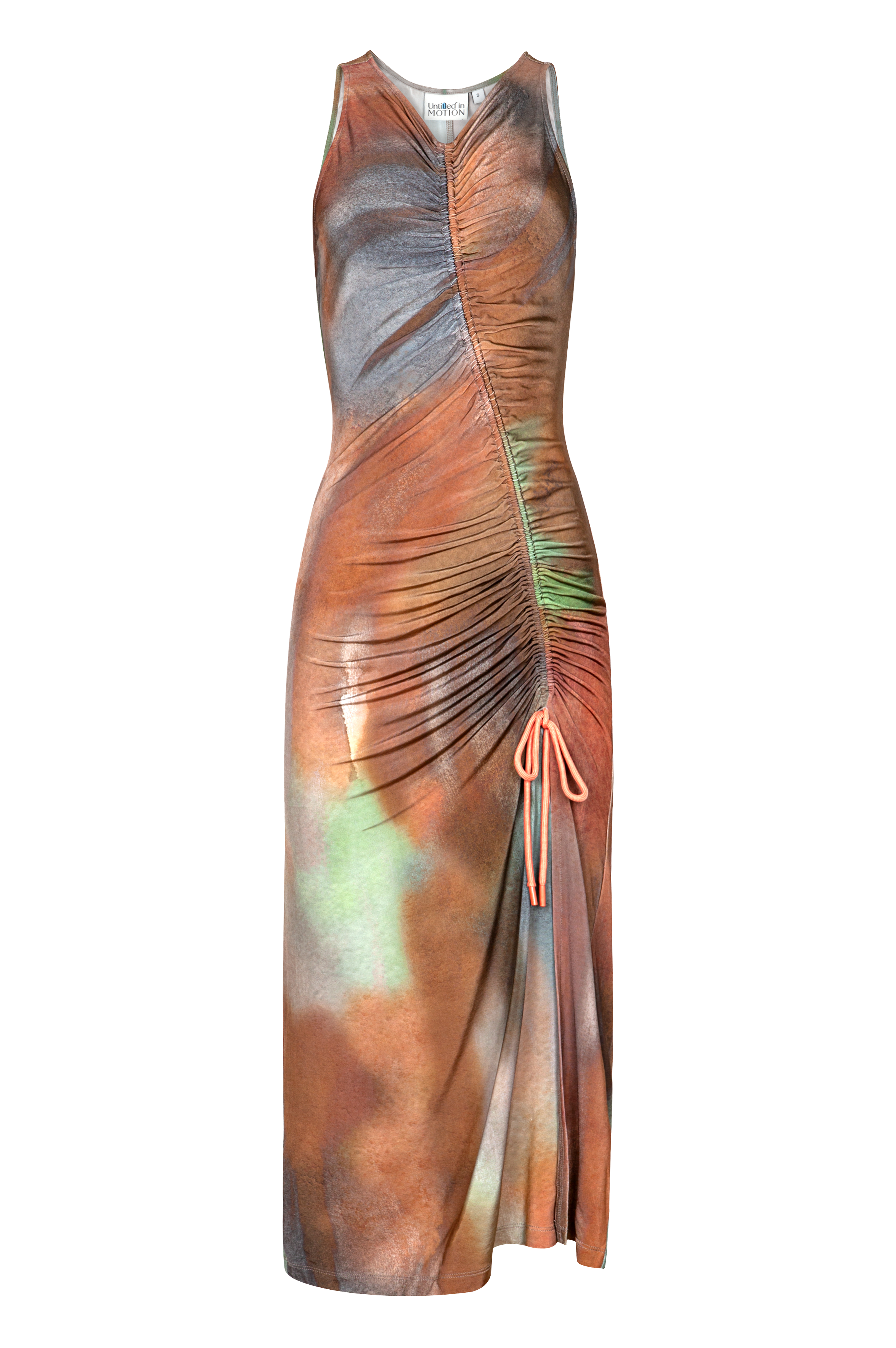 winona print mesh midi dress VRG GRL Women's' 'Winona Sheer Midi Dress Red 6