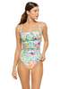 Johnny Was Ruched One-Piece Swimsuit - Wild Bloom - Thumbnail 2