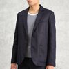 Wax London Fintry Linen Blazer - Midnight Navy - Thumbnail 3