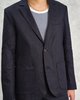 Wax London Fintry Linen Blazer - Midnight Navy - Thumbnail 9