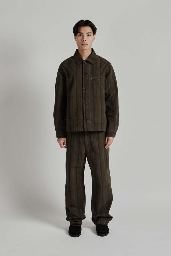 Nanamica Plaid Dock Jacket - Brown | Garmentory