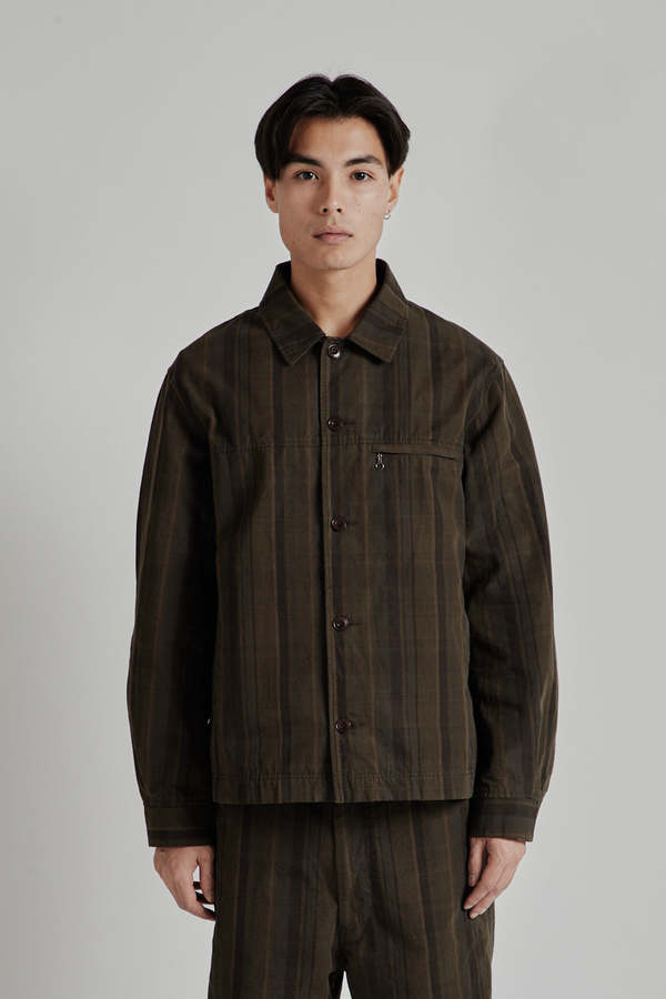 nanamica Dock Jacket サイズM ブラウン Nanamica Plaid Dock Jacket - Brown | Garmentory