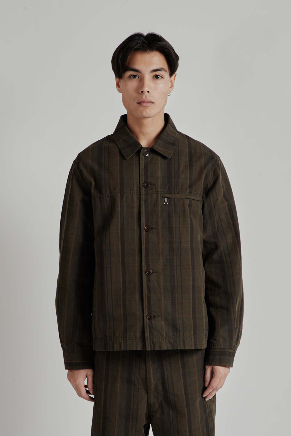 nanamica Dock Jacket サイズM ブラウン Nanamica Plaid Dock Jacket - Brown | Garmentory