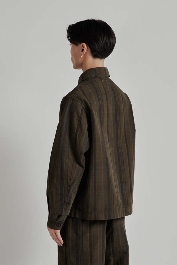 Nanamica Plaid Dock Jacket - Brown | Garmentory