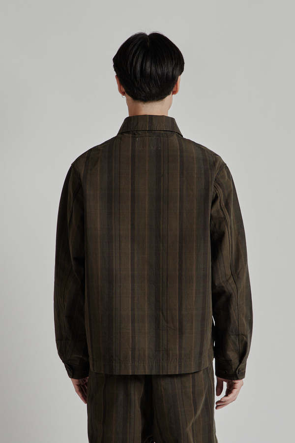 Nanamica Plaid Dock Jacket - Brown | Garmentory