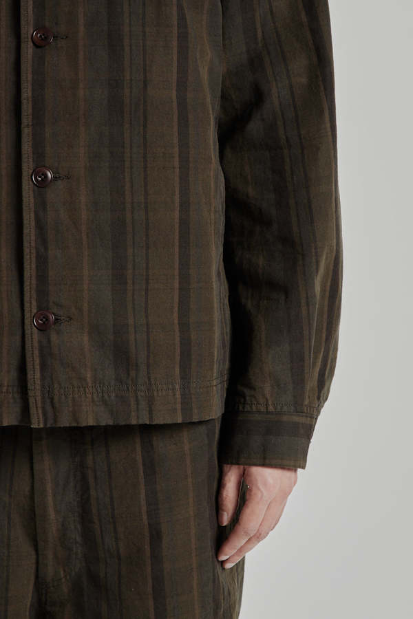 Nanamica Plaid Dock Jacket - Brown | Garmentory