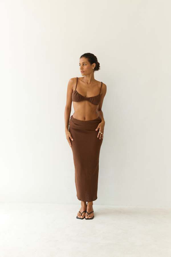 BAHHGOOSE Sabi Skirt - Tiramisu BAHHGOOSE Sabi Skirt - Tiramisu