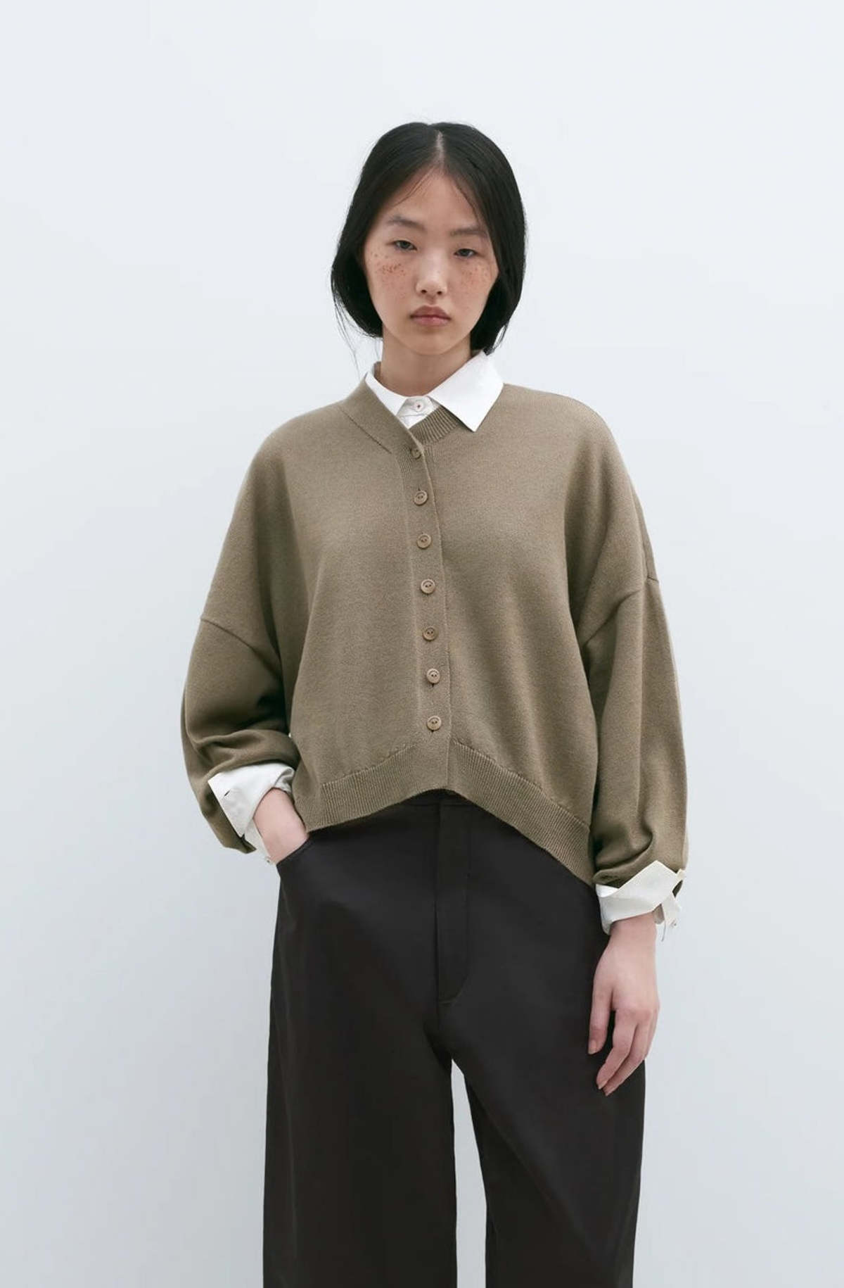 CABaN cotton×cashmere cardigan Neu Nomads Cotton Cashmere Grandpa Cardigan [MORE COLORS