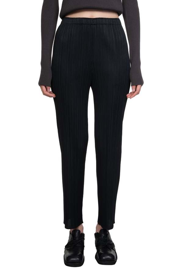 Pleats Please by Issey Miyake MC July Trousers - Black