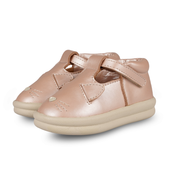 Donsje Zilpa Shoes - Rose Metallic Leather