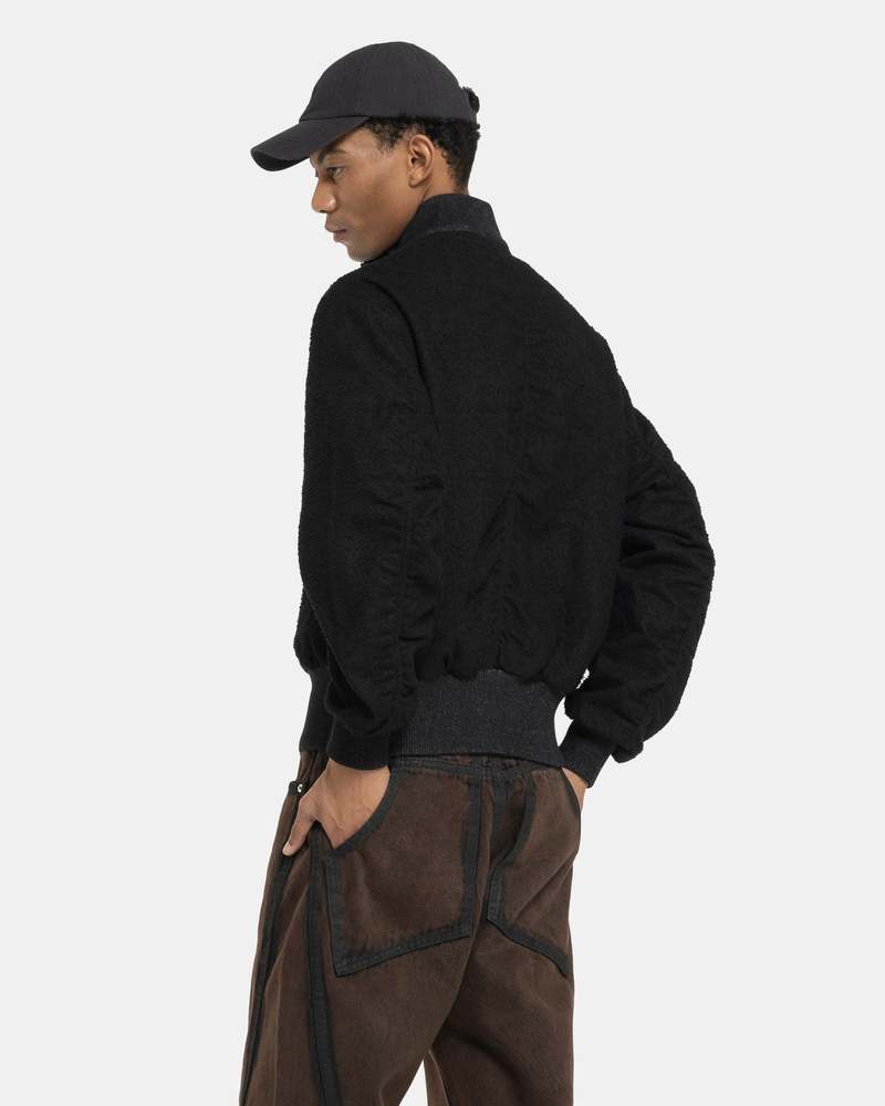 COMMON DIVISOR Cassien Stand Collar Jacket - Black
