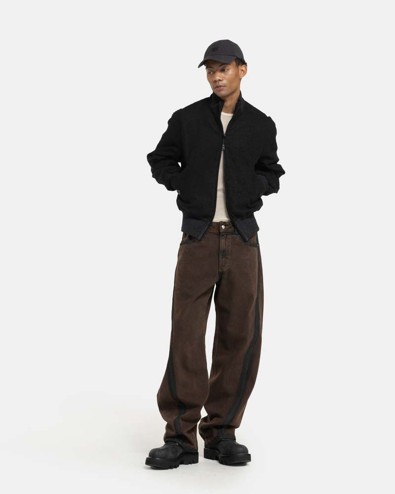 COMMON DIVISOR Cassien Stand Collar Jacket - Black