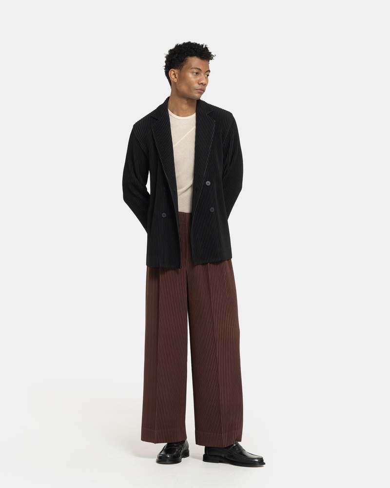 ISSEY MIYAKE MEN パンツ ブラウン M メンズ／パンツ – isseymiyake.com
