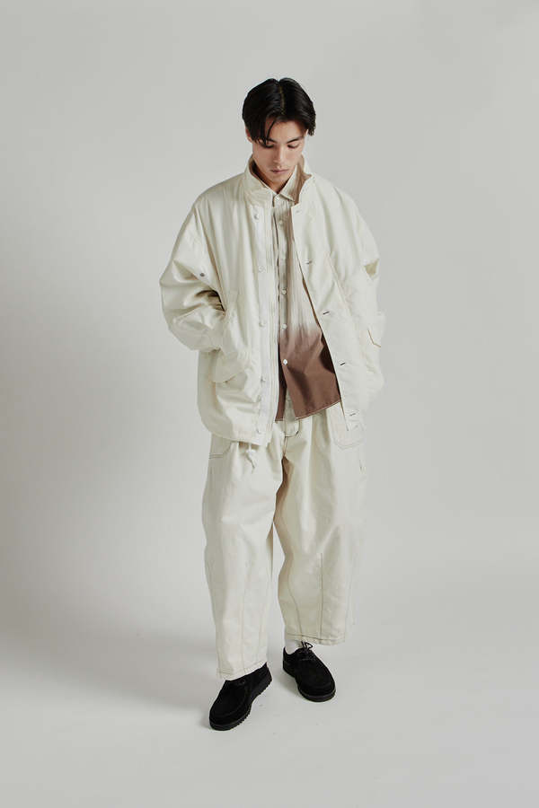 is-ness Hoodie Jacket - Off White x White | Garmentory