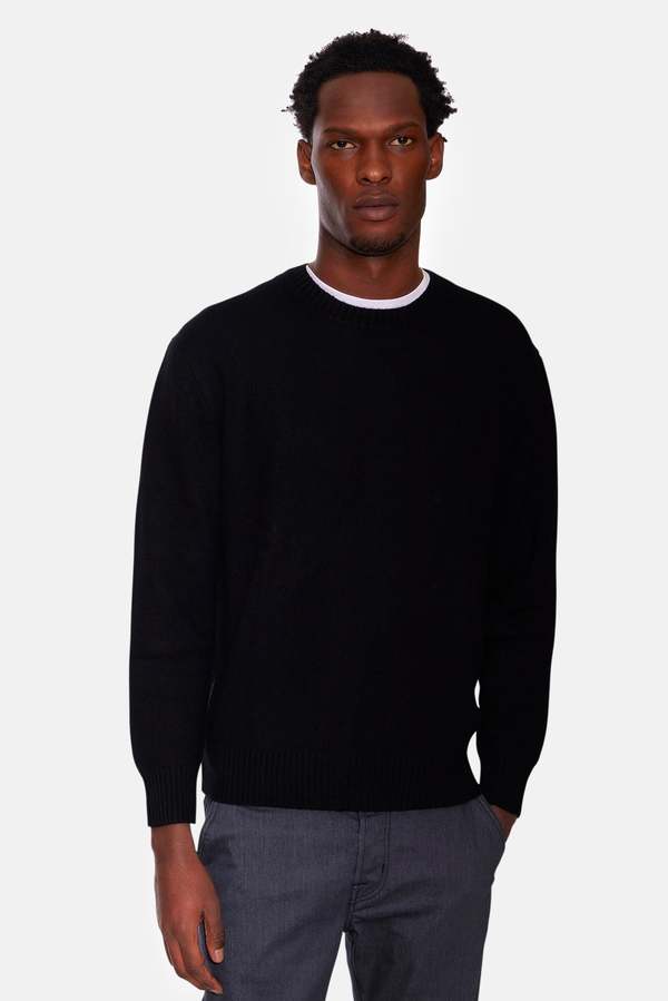 The Tile Club Winslow Crewneck - Black