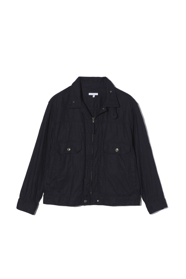Engineered Garments Trucker Jacket - Dark Navy CL Java Cloth