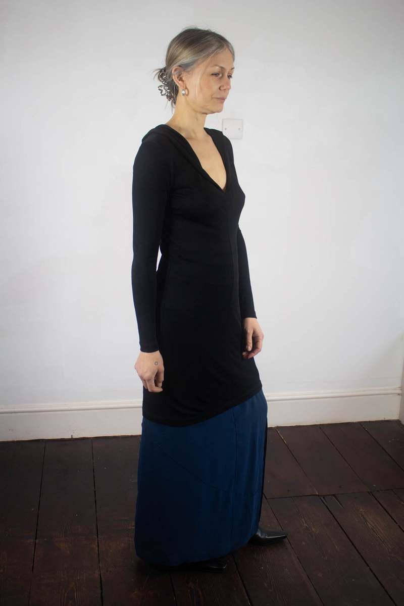 WOLF & GYPSY VINTAGE John Richmond Hooded Dress