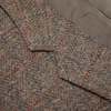 Yves Saint Laurent Herringbone Tweed Blazer - Brown - Thumbnail 3