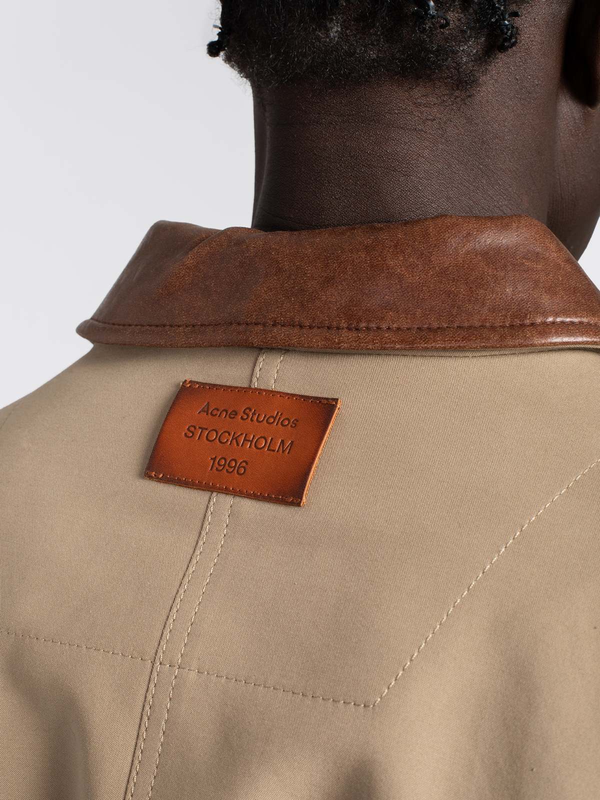 Acne Studios Twill Jacket - Khaki Beige | Garmentory