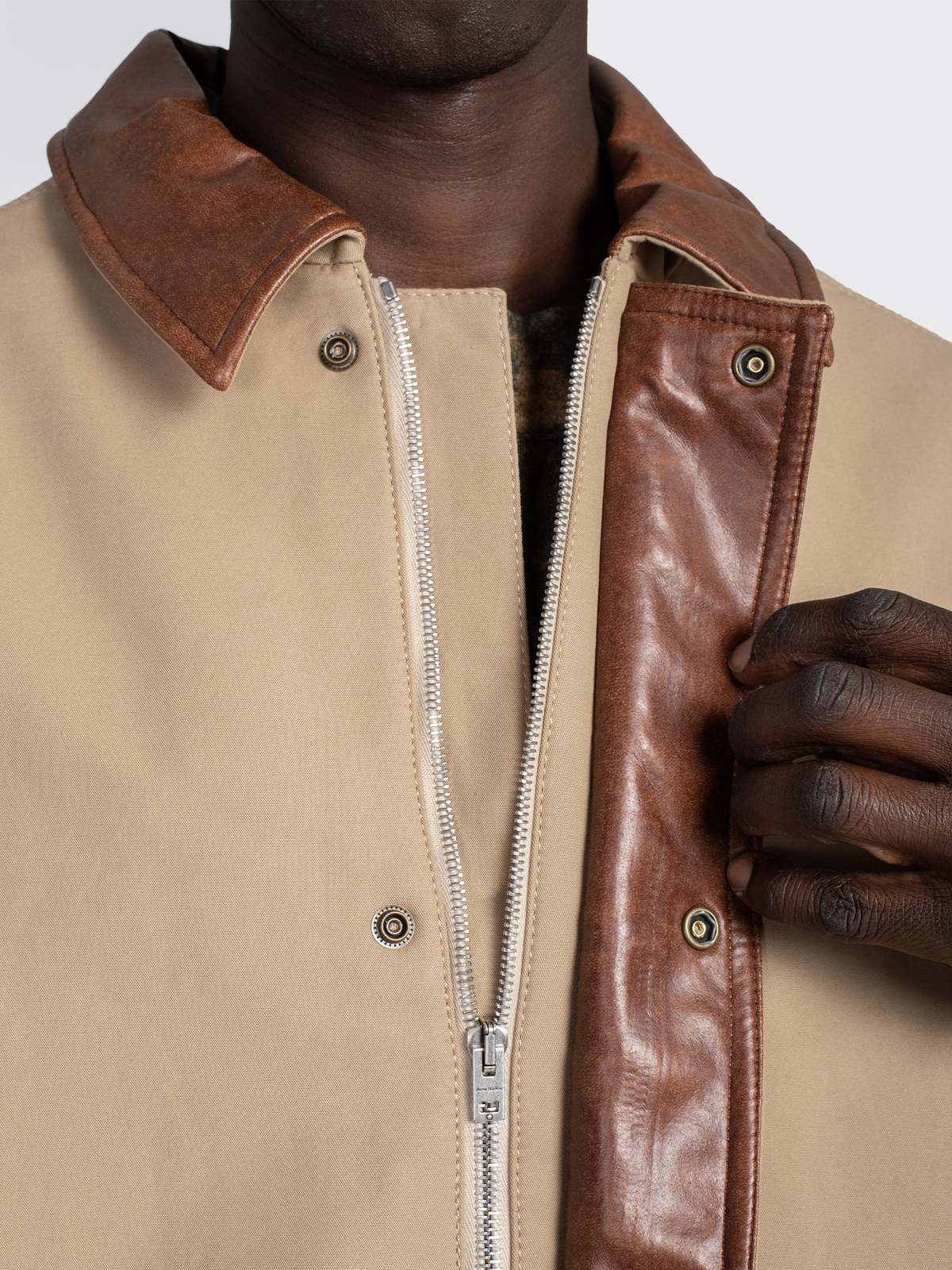 Acne Studios Twill Jacket - Khaki Beige | Garmentory