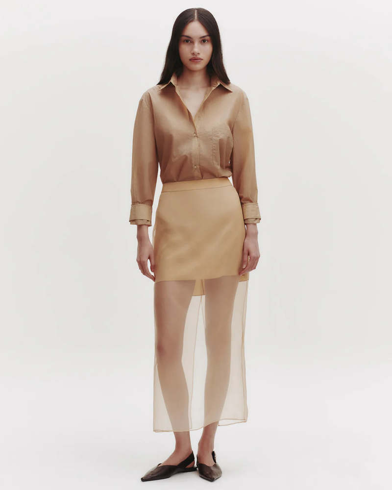 TWP Next Morning Shirt - Khaki TWP Next Morning Shirt - Khaki