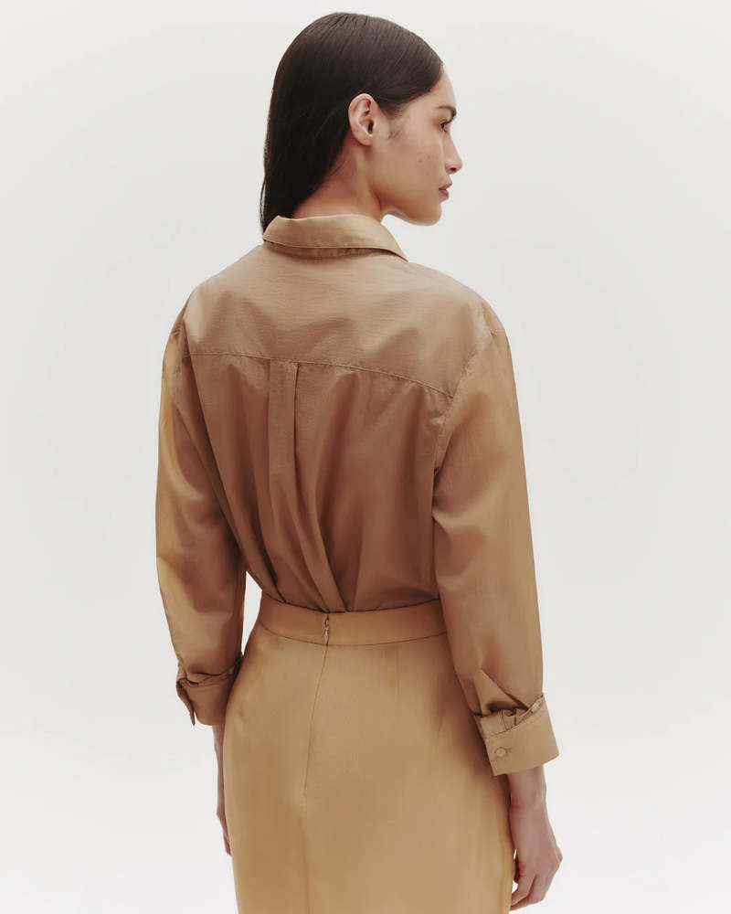 TWP Next Morning Shirt - Khaki TWP Next Morning Shirt - Khaki