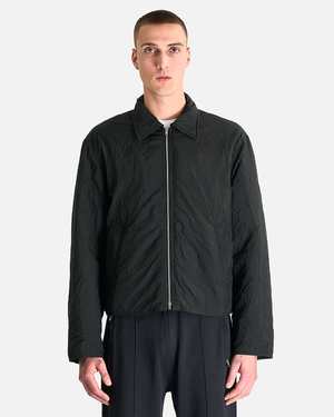 Our Legacy Slight Jacket - Shining Black Crinkle Solaro