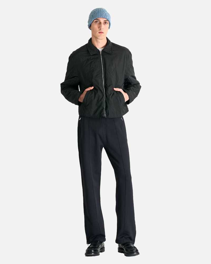 Our Legacy Slight Jacket - Shining Black Crinkle Solaro