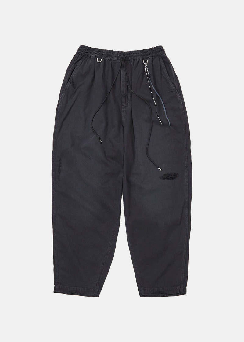 mastermind JAPAN Black Distressed Wide Easy Denim Pants