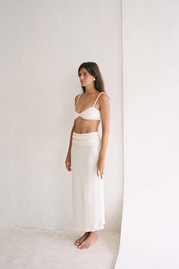 BAHHGOOSE Sabi Skirt - Crme BAHHGOOSE Sabi Skirt - Crme