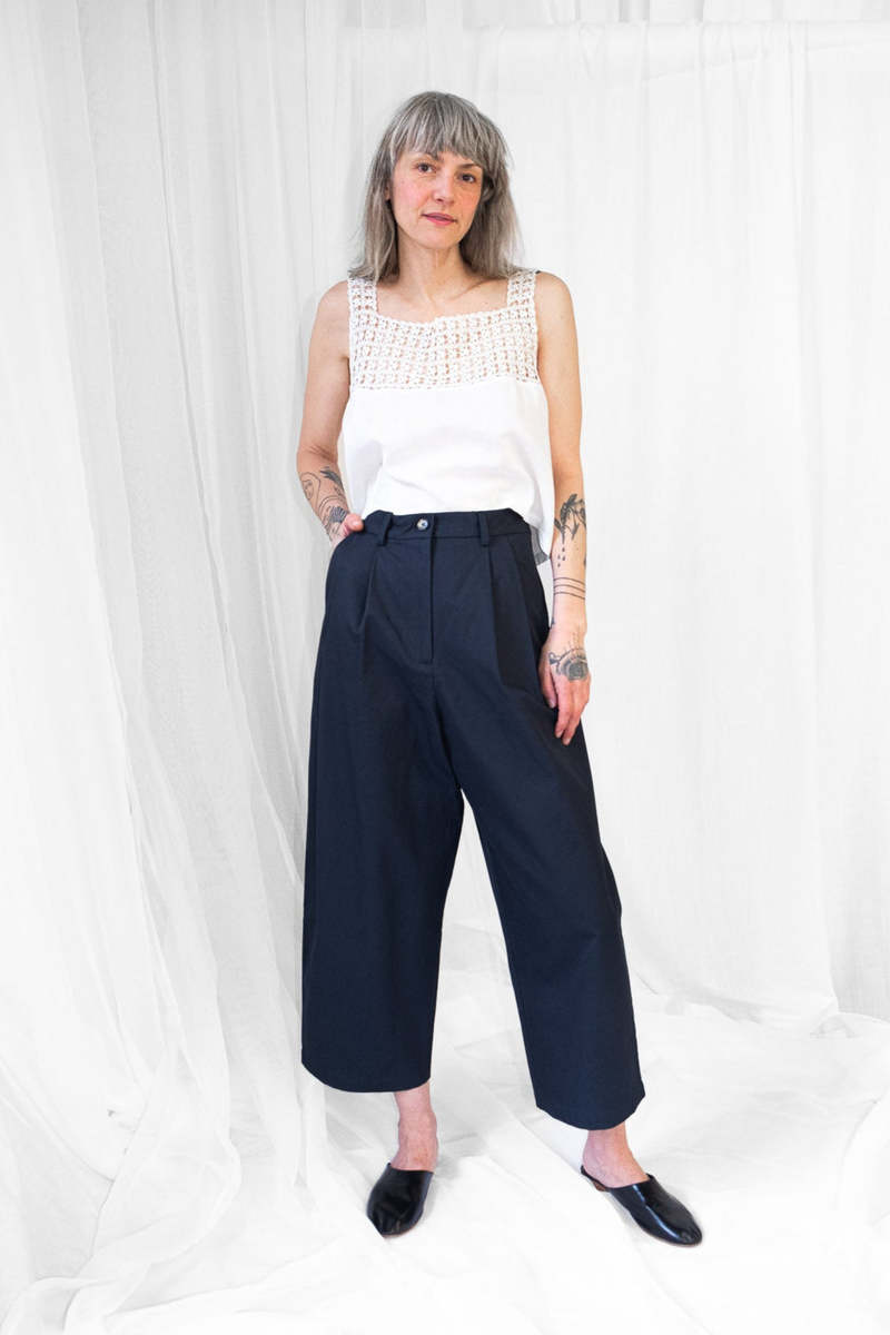 Shaina Mote Boy Trouser - Marine Shaina Mote Boy Trouser - Marine