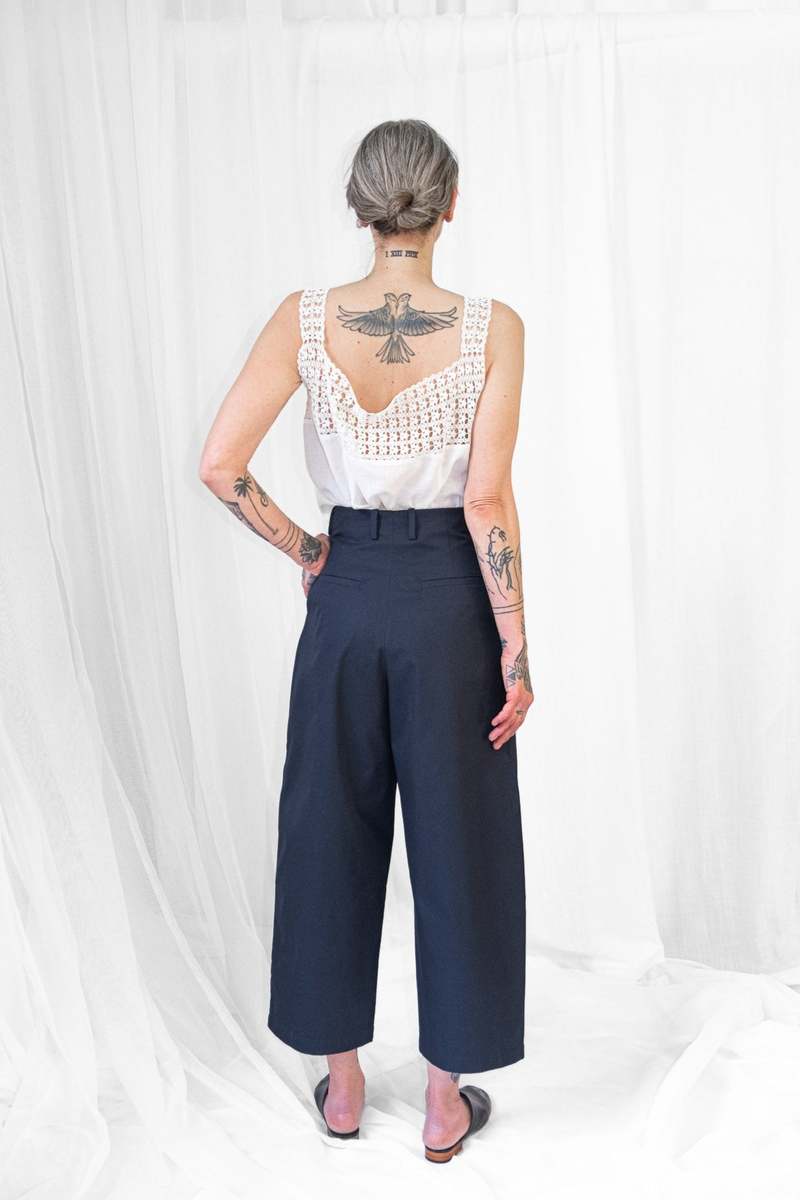 Shaina Mote Boy Trouser - Marine Shaina Mote Boy Trouser - Marine