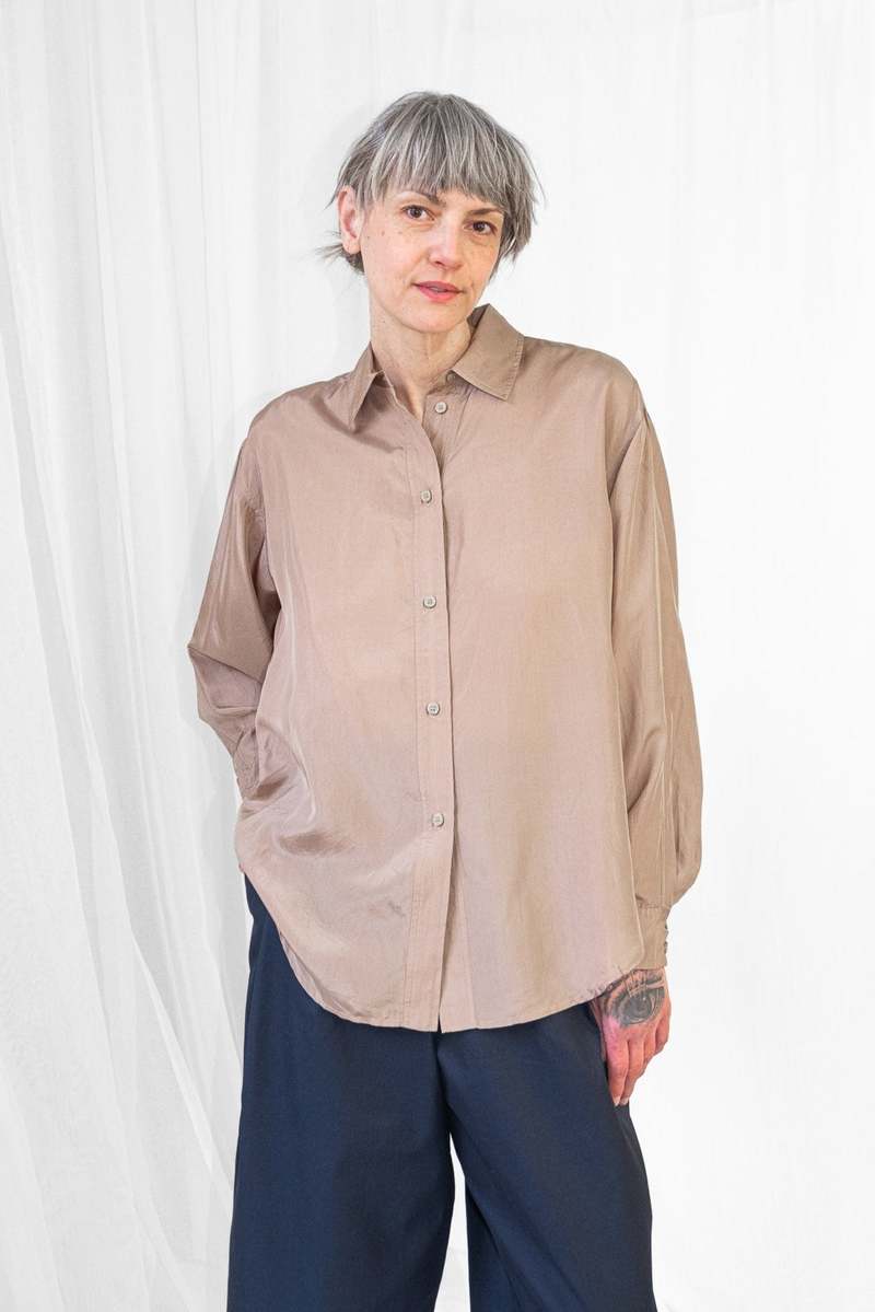 rachel comey コットンシャツ Rachel Comey Risa Top - Khaki | Garmentory