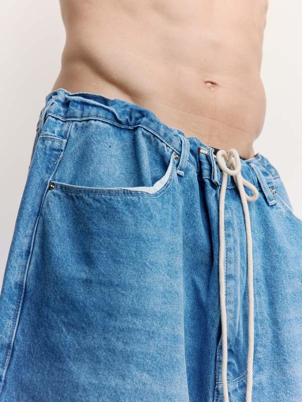 TBPR DENIM BIG SHORTS 新品 Lサイズ soldout! _ TBPR SU22-B05 DENIM
