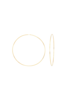 SUNDAY STEPHENS Eight-Love Hoops - Gold - Thumbnail 1