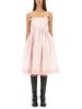 Ganni Short Dress - Chalk Pink - Thumbnail 1