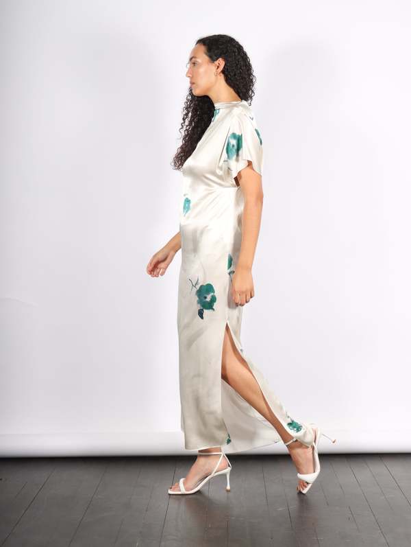 slim fit dress slacks Elure Dress Emerald Green – Rhoan main image 0
