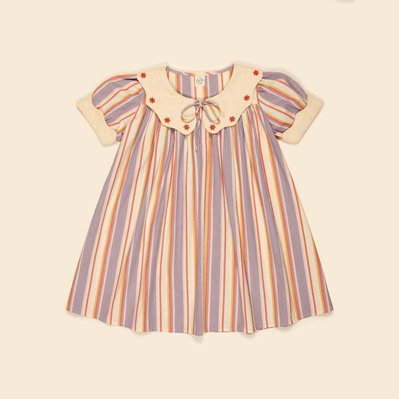 【apolina】Esther dress 2-3Y Apolina Esther Dress - Rustrel Stripe | Garmentory