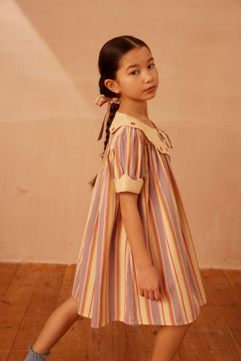 ワンピース Apolina Esther Dress 2-3y Apolina Esther Dress - Rustrel Stripe | Garmentory