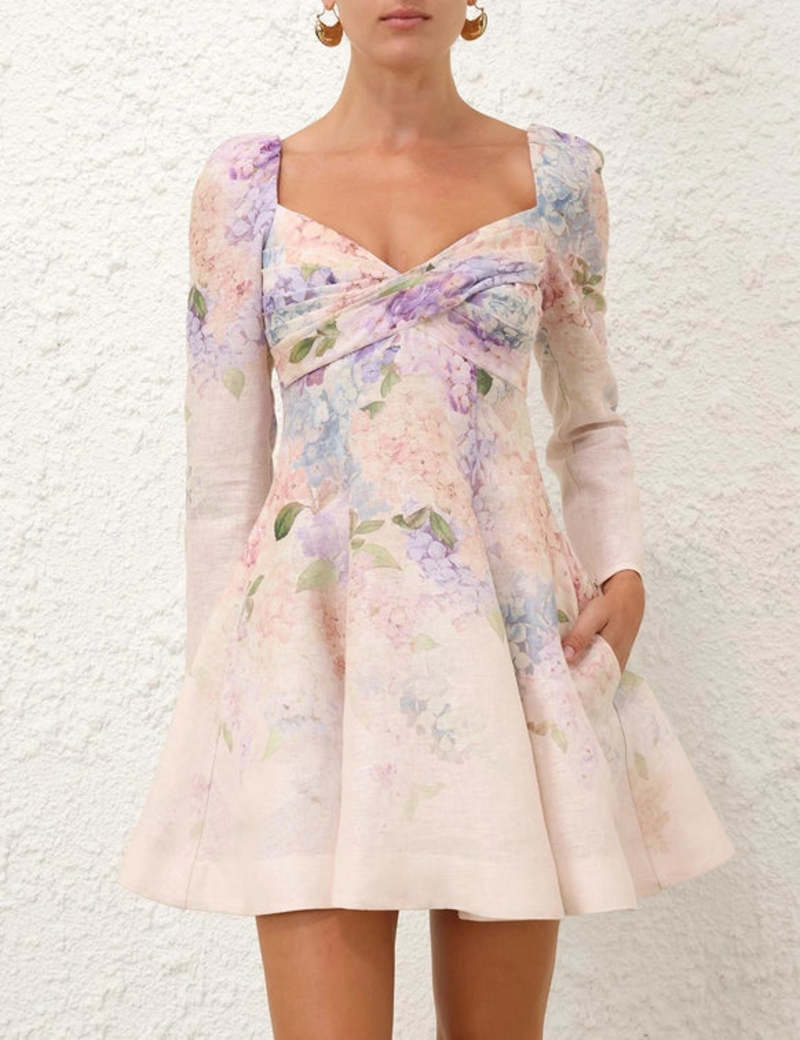 knee length dresses for ladies Dawning Lace Mini Dress