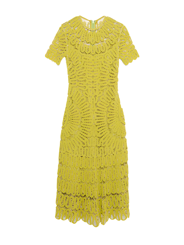 chantilly place floral embroidered dress Automne White Floral Embroidered Maxi Dress main image 1