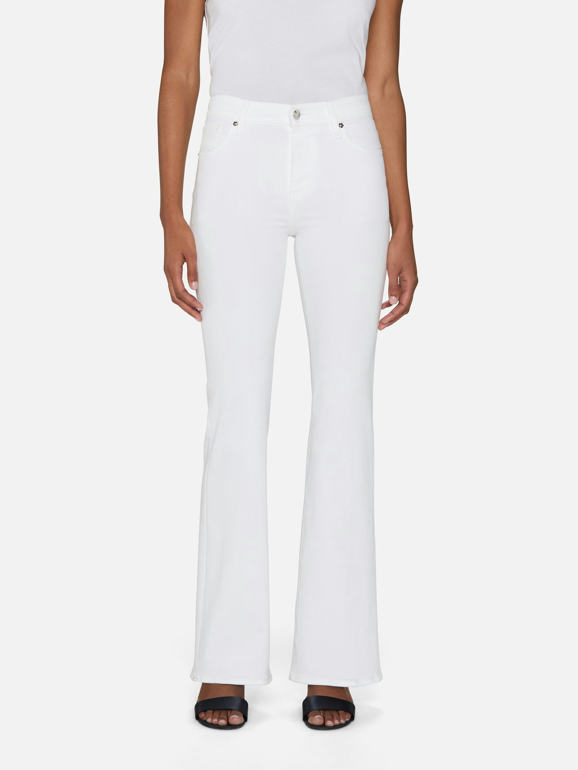 FRAME Denim The Icon Jean - White | Garmentory